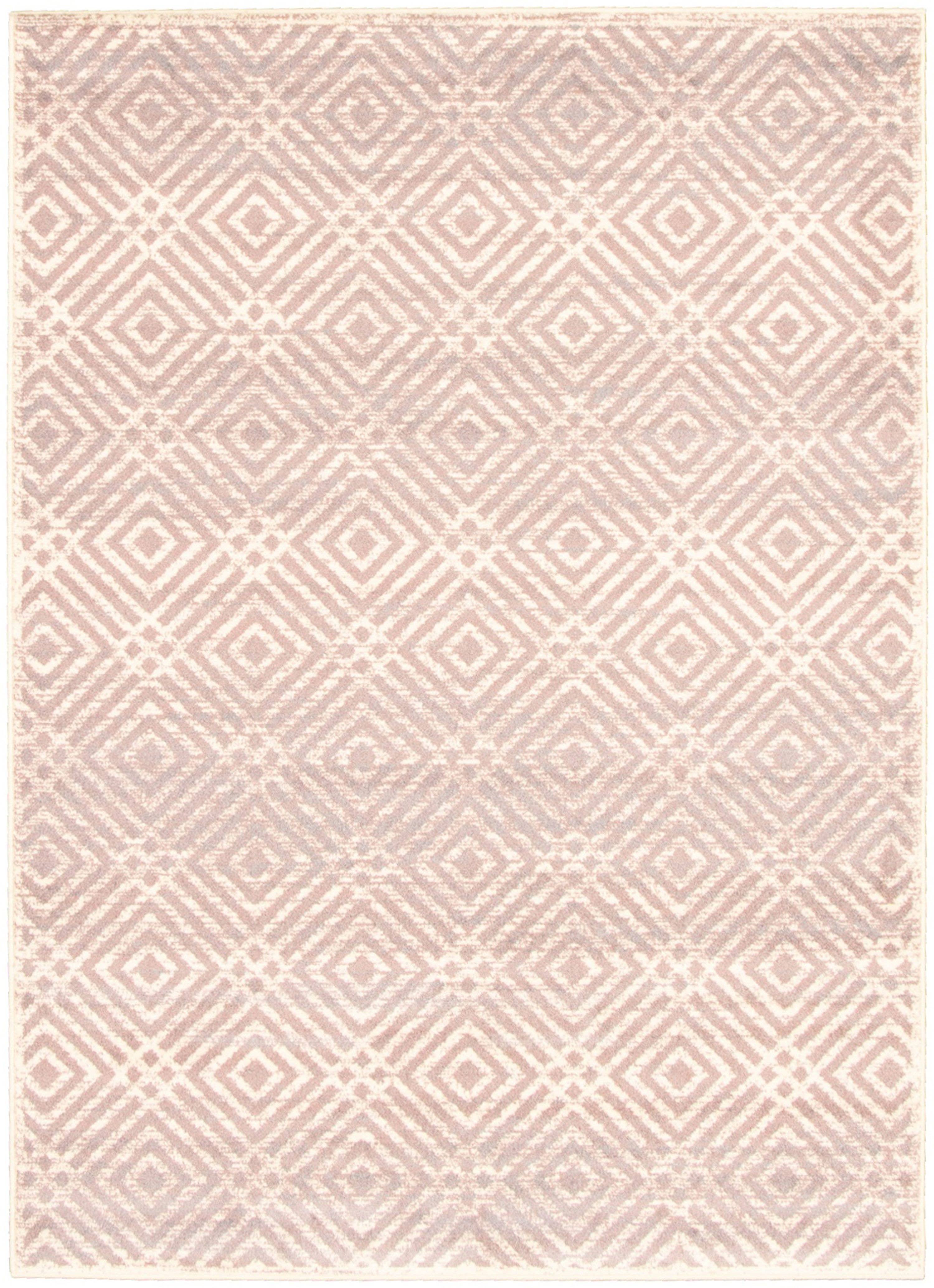 eCarpetGallery Ember Area Rugs Silver-Pink 5'3 X 7'3 eCarpetGallery Ember Area Rugs Silver-Pink 5'3 X 7'3